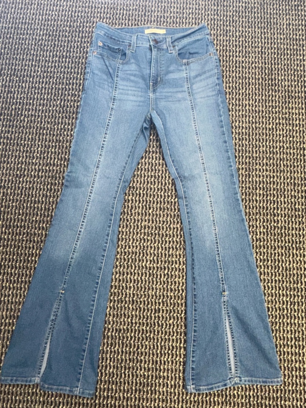 Levi’s Womens Size 29 Split Leg Flare Jeans
